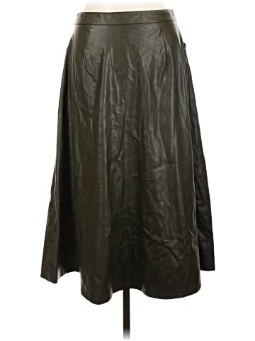 Worthington Faux Leather Skirt (view 2)