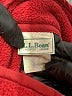 L.L.Bean Red Fleece Size M (estimated) - photo 6