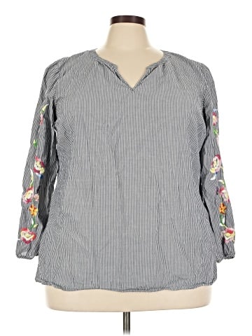 Talbots 3/4 Sleeve Blouse (view 1)