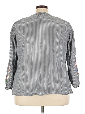 Talbots 3/4 Sleeve Blouse (view 2)