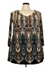 Cato Teal 3/4 Sleeve Blouse Size 22 - photo 1