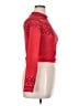 Fabletics Polka Dots Red Turtleneck Sweater Size XL - photo 4