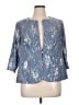 Alex Evenings Blue Blazer Size 14 - photo 1