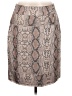 Tribal Animal Print Brown Casual Skirt Size 8 - photo 1