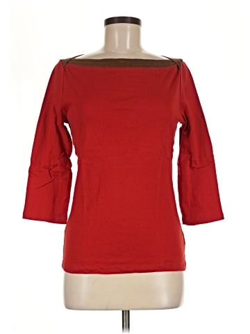 Lauren by Ralph Lauren 3/4 Sleeve T-Shirt (view 1)