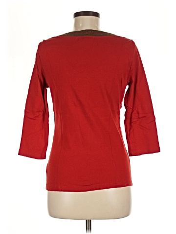Lauren by Ralph Lauren 3/4 Sleeve T-Shirt (view 2)