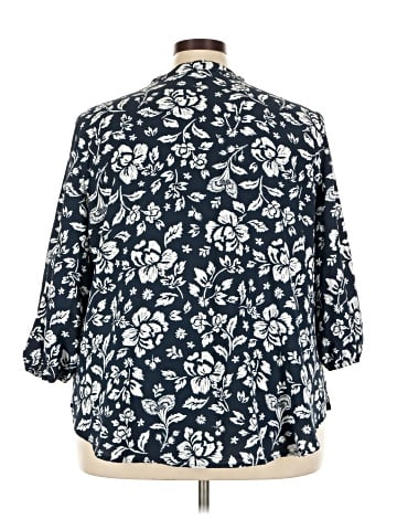 Croft & Barrow 3/4 Sleeve Blouse (view 2)