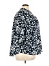 Croft & Barrow 100% Polyester Floral Blue 3/4 Sleeve Blouse Size 3X - photo 4