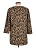 Chico's Animal Print Brown 3/4 Sleeve Blouse Size L - photo 2