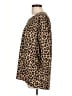 Chico's Animal Print Brown 3/4 Sleeve Blouse Size L - photo 5