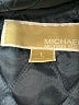 MICHAEL Michael Kors 100% Polyester Solid Black Raincoat Size L - photo 6