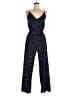One Clothing 100% Polyester Polka Dots Blue Jumpsuit Size M - photo 1