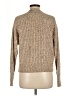 MNG Tweed Tan Pullover Sweater Size M - photo 2