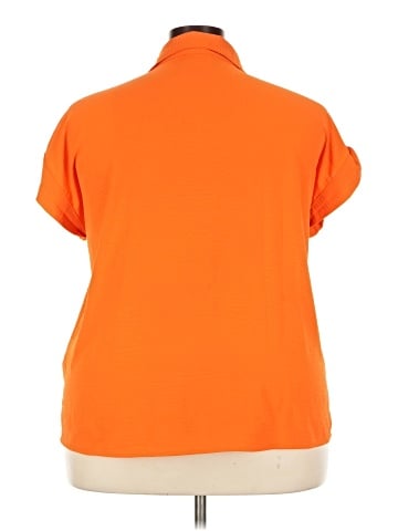 MICHAEL Michael Kors Short Sleeve Blouse (view 2)
