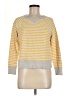 L.L.Bean 100% Cotton Stripes Yellow Pullover Sweater Size M (petite) - photo 1