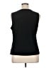 Ellen Tracy Black Sleeveless Blouse Size XL - photo 2