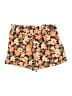 rue21 100% Rayon Floral Orange Shorts Size L - photo 1