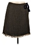 Isda & Co Tweed Brown Casual Skirt Size 8 - photo 1