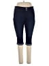 Apt. 9 Solid Blue Jeggings Size 16 (petite) - photo 1