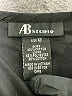 AB Studio 100% Cotton Solid Black Casual Skirt Size 12 - photo 4