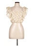 Eberjey 100% Cotton Gold Sleeveless Blouse Size L - photo 1