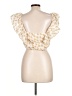 Eberjey 100% Cotton Gold Sleeveless Blouse Size L - photo 2