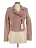 SL8 100% Leather Pink Leather Jacket Size M - photo 1