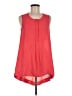 Lapis 100% Polyester Red Sleeveless Blouse Size M - photo 1