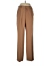 Lands' End 100% Polyester Brown Dress Pants Size 12 - photo 1
