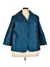 Bandolino Paisley Teal Jacket Size 22 - photo 1