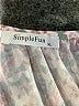 SimpleFun 100% Polyester Ivory Short Sleeve Blouse Size XL - photo 7