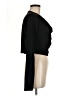 Open Edit Solid Black Long Sleeve Top Size M - photo 4