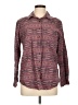 Ariat Print Burgundy Long Sleeve Button-Down Shirt Size L - photo 1
