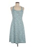 MPG Chevron-herringbone Teal Casual Dress Size M - photo 1