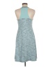 MPG Chevron-herringbone Teal Casual Dress Size M - photo 2