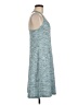 MPG Chevron-herringbone Teal Casual Dress Size M - photo 4