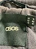 ASOS Gray Trenchcoat Size 10 - photo 6