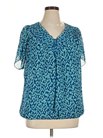 Coldwater Creek Short Sleeve Blouse (view 1)