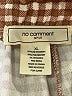 No Comment Houndstooth Brown Casual Pants Size XL - photo 4