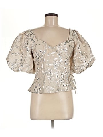 Jonathan Simkhai 3/4 Sleeve Blouse (view 1)