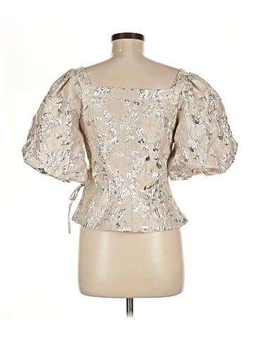 Jonathan Simkhai 3/4 Sleeve Blouse (view 2)