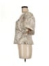 Jonathan Simkhai Silver 3/4 Sleeve Blouse Size 8 - photo 5