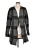 Apt. 9 Plaid Gray Cardigan Size L - photo 1