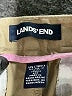 Lands' End Solid Tan Khakis Size 10 - 11 - photo 3