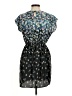 Emmelee 100% Polyester Print Black Casual Dress Size M - photo 2