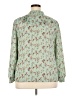 MAX 100% Polyester Floral Green Long Sleeve Blouse Size AU 22 - photo 2