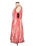 Tahari Print Orange Pink Cocktail Dress Size 12 - photo 5