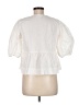 Isalis White 3/4 Sleeve Blouse Size M - photo 2