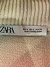 Zara Stripes Ivory Turtleneck Sweater Size S - photo 7