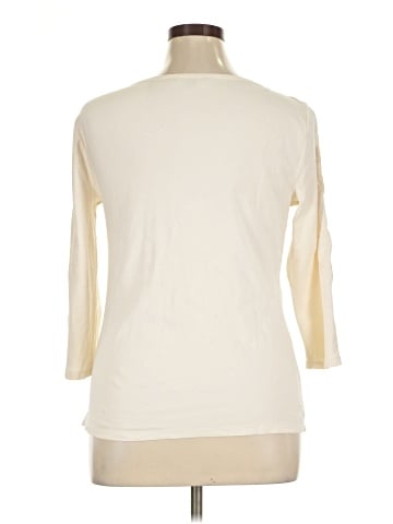 Lauren by Ralph Lauren 3/4 Sleeve T-Shirt (view 2)